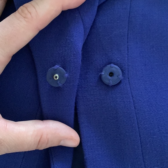 Calvin Klein Suit Jacket with Black Waist Belt - Picture 5 of 8